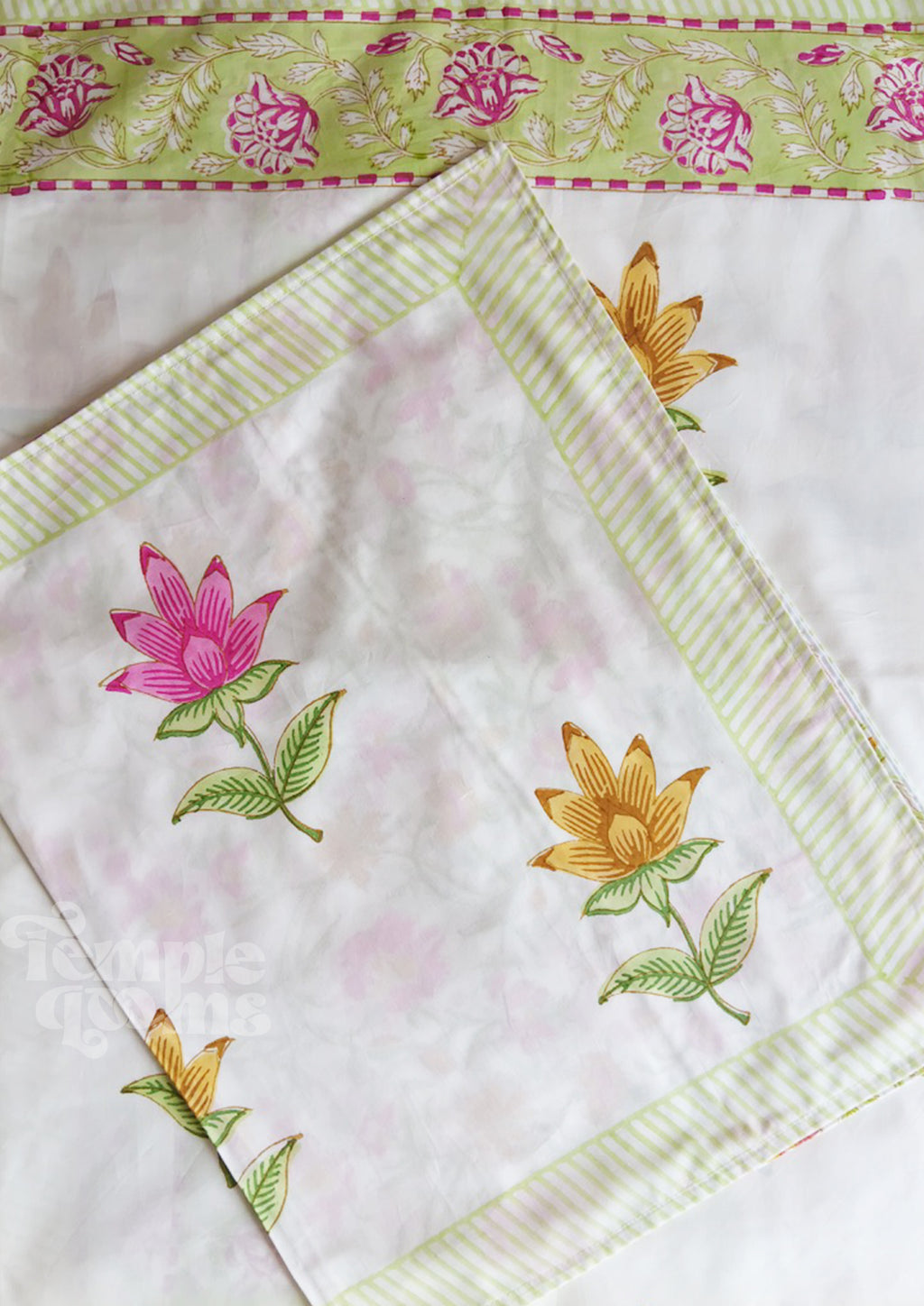 Pink and Yellow Flowers